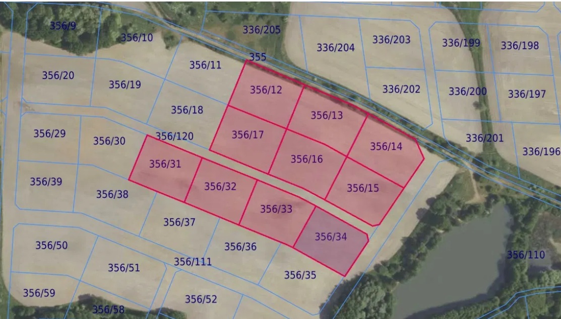 Grabowno Wielkie dz. 356/12, 356/13, 356/14, 356/15, 356/16, 356/17, 356/31, 356/32, 356/33, 356/34
