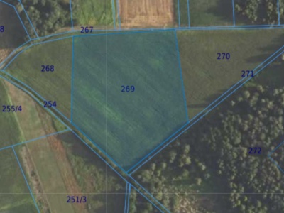 Działka| Grędzina dz 269 | 1,38 ha
