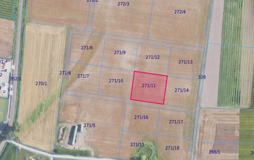 Działka| Brzyków dz 271/11 |  0,3024 ha