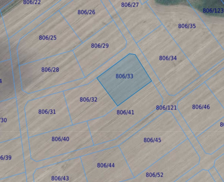 Działka| Gościno dz 806/33 | 0,3076 ha