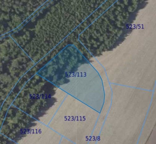 Działka | Miłoszyce dz. 523/113 | 0,4400 ha