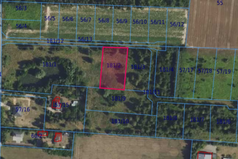 Działka | Cholewy dz. 181/2 | 0,2095 ha