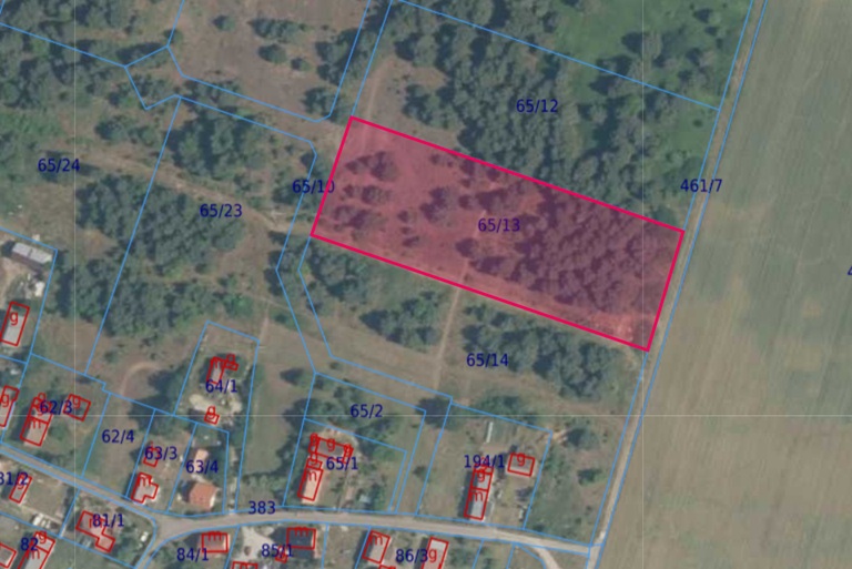 Działka| Biskupice dz. 65/13 | 1,0010 ha