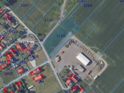 Działka| Dębina dz 123/6 |  0,3303 ha