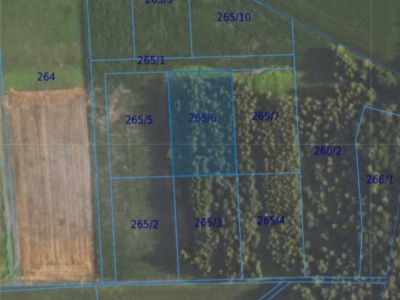 Działka| Grędzina dz 265/6 | 0,3538 ha