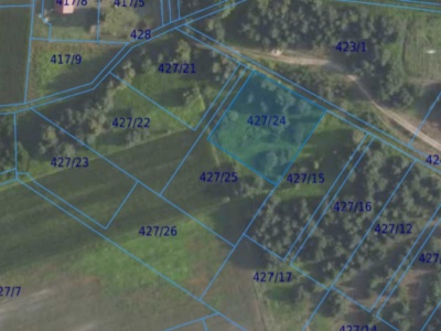 Działka| Grędzina dz 427/24 | 0,3001  ha