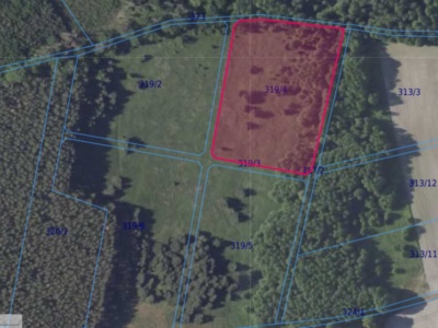 Działka| Chwałowice dz 319/4 | 1,2476 ha