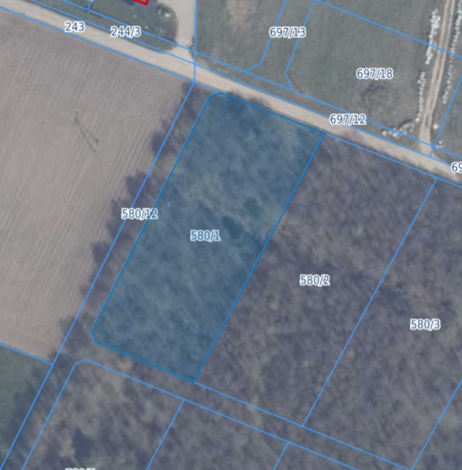 Działka | Kielno dz. 580/1 | 0,3005 ha