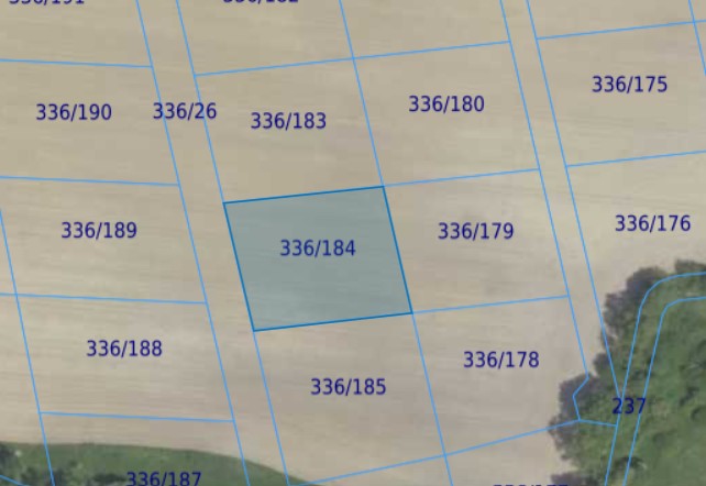 Działka| Grabowno Wielkie dz 336/184 | 0,3070 ha