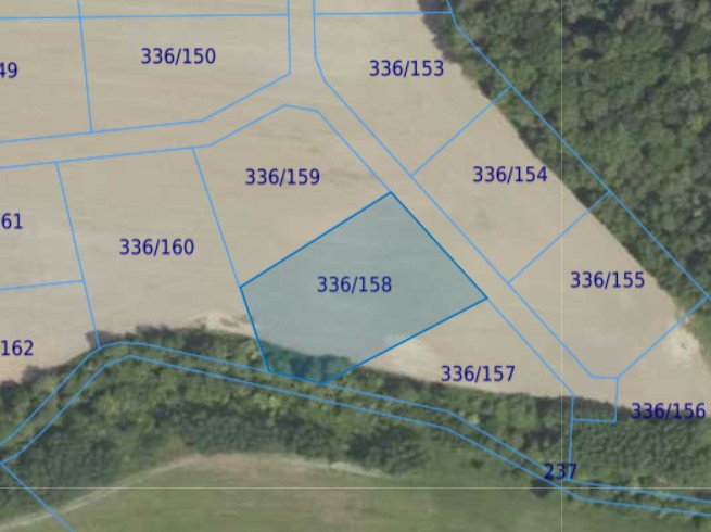 Działka| Grabowno Wielkie dz 336/158 | 0,3995 ha