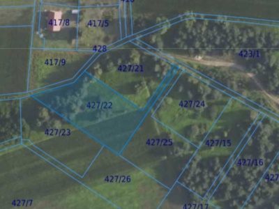 Działka| Grędzina dz 427/22 | 0,4285 ha