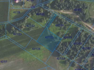 Działka| Grędzina dz 427/25 | 0,3100 ha