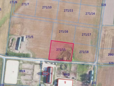 Działka| Brzyków dz 271/15 | 0,3020 ha