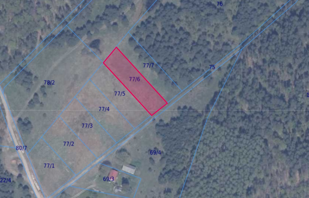 Działka | Błotnia dz. 77/6 | 0,3001 ha