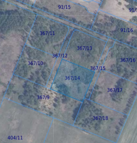 Działka | Lisewiec dz. 367/14 |  0,3001 ha