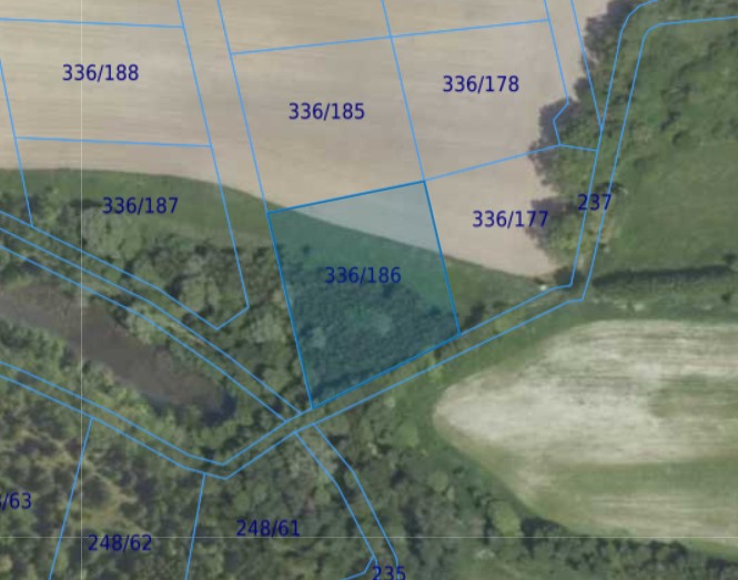 Działka| Grabowno Wielkie dz 336/186 | 0,4195 ha