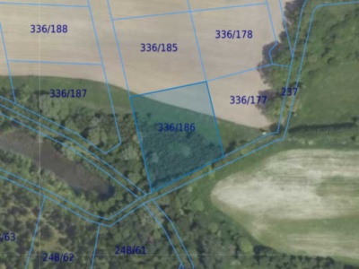 Działka| Grabowno Wielkie dz 336/186 | 0,4195 ha