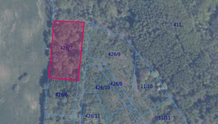 Działka | Pręgowo Górne dz. 426/7 | 0,4853 ha