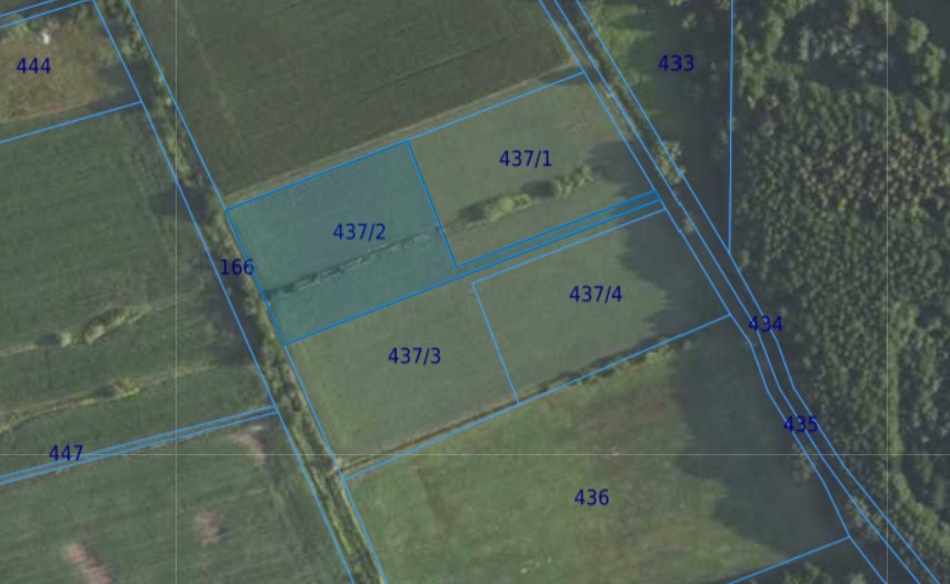 Działka| Grędzina dz 437/2 | 0,4409 ha