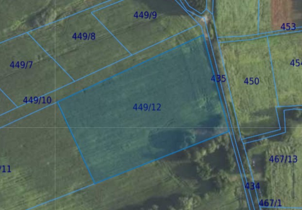 Działka| Grędzina dz 449/12 | 1,0946 ha