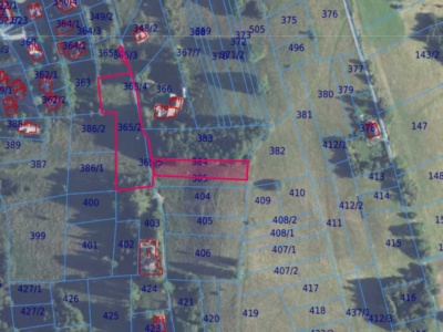 Działki | Zakopane ul. Smerkowa, dz. 384, 365/2-365/5 | 0,3943 ha