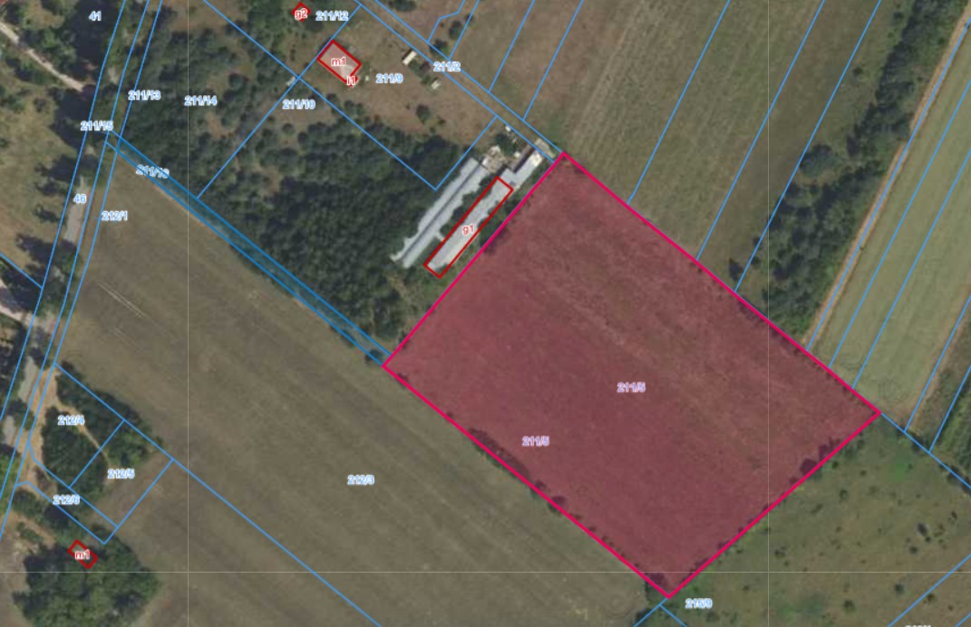 Działka | ZARĘBY dz. 211/5, 211/16 |  2,4361 ha