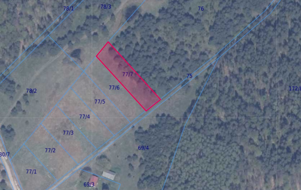 Działka | Błotnia dz. 77/7 | 0,3014 ha