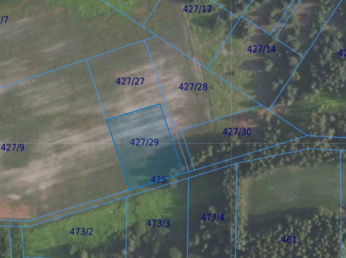 Działka| Grędzina dz 427/29 | 0,3100 ha