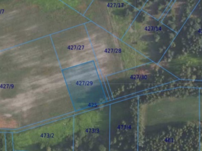 Działka| Grędzina dz 427/29 | 0,3100 ha