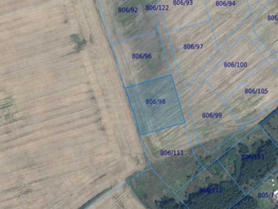 Działka| Gościno dz 806/98 | 0,3707 ha