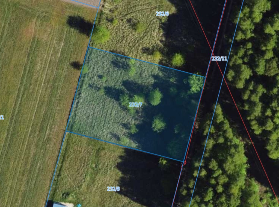 Działka| KARSZNICE dz 232/7 | 0,1300 ha