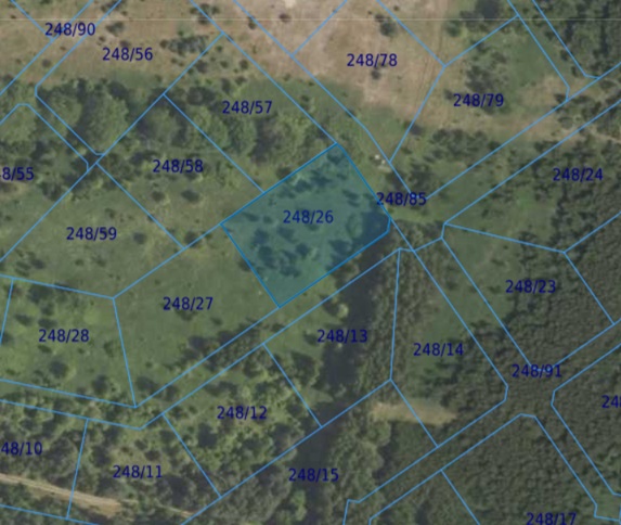 Działka| Dąbrowa dz 248/26 | 0,3467 ha