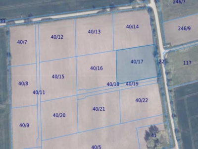 Działka | Bronowo dz 40/17 |  0,3653 ha