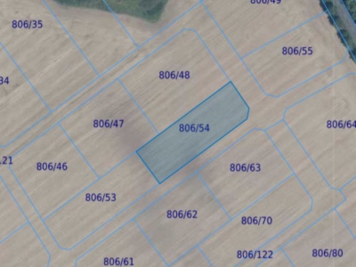 Działka| Gościno dz 806/54 | 0,3006 ha