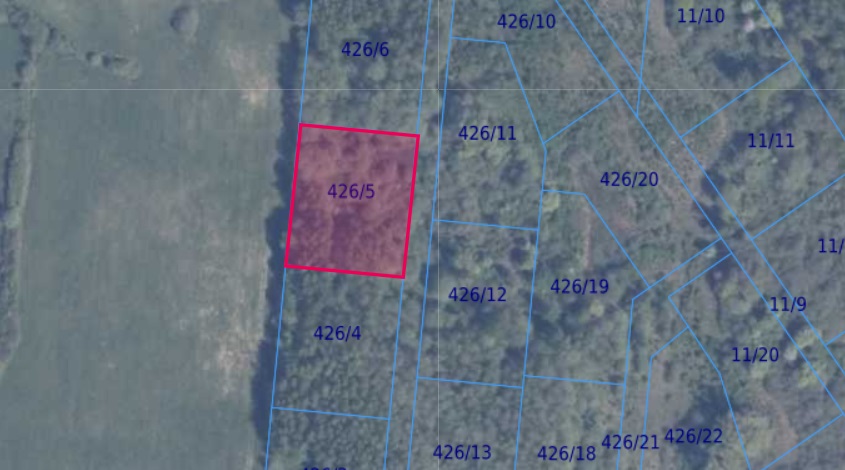 Działka | Pręgowo Górne dz. 426/5 | 0,3020 ha