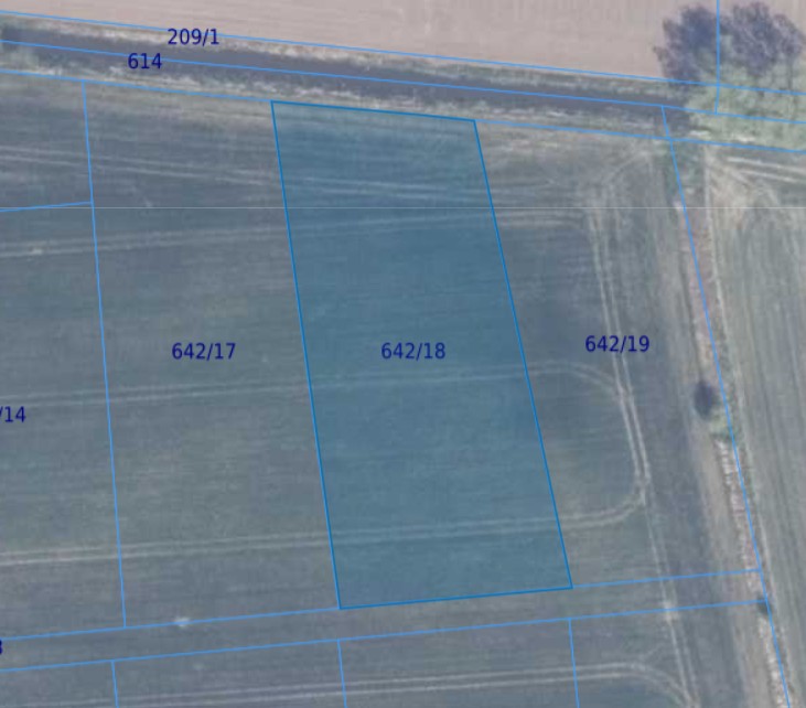 Działka| Jantar dz 642/18 | 0,3906 ha
