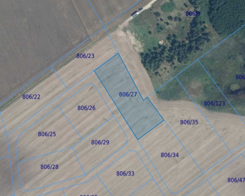 Działka| Gościno dz 806/27 | 0,4610 ha