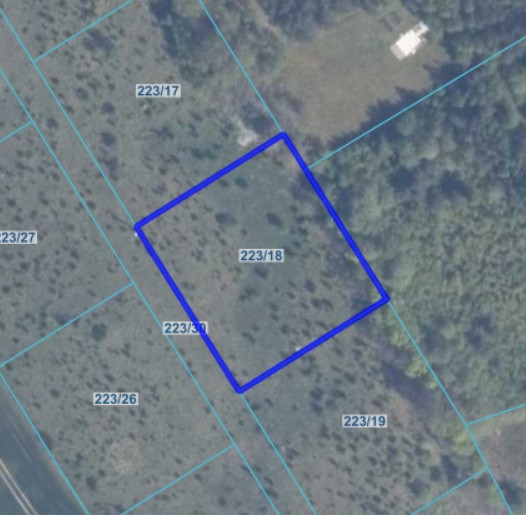 Działka | Warcz dz. 223/18 | 0,3314 ha