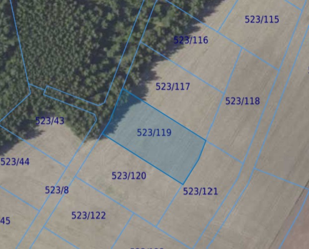 Działka | Miłoszyce dz. 523/119 | 0,3471 ha