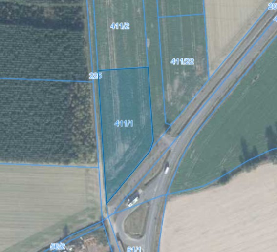 Działka | Lusówko dz. 411/1 |  0,4050 HA