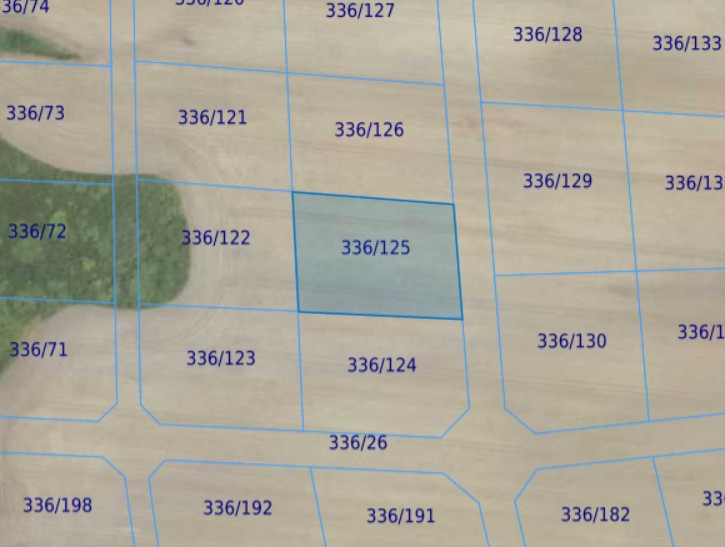Działka| Grabowno Wielkie dz 336/125 | 0,3403 ha