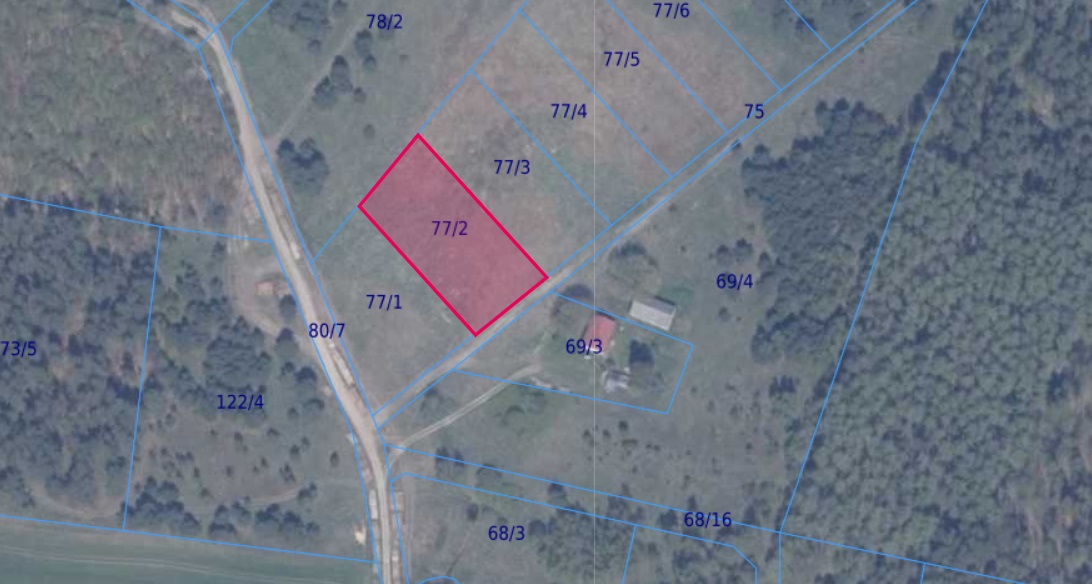 Działka | Błotnia dz. 77/2 | 0,3001 ha