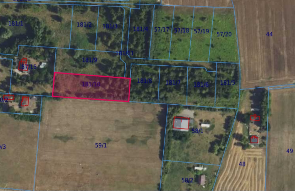 Działka | Cholewy dz. 181/10 | 0,3296 ha