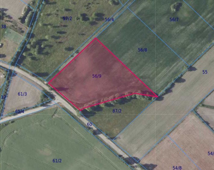 Działka| Brzezinki dz 56/9 | 1,1655 ha