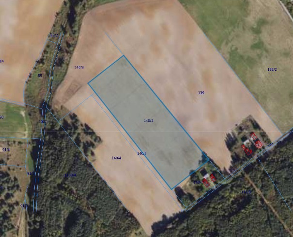 Działka| Kiełbasin dz 140/2 | 3,0005 ha