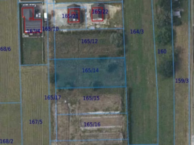 Działka | PISARY dz. 165/14 |  0,1150 ha
