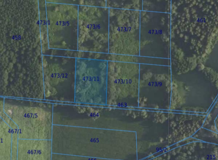 Działka| Grędzina dz 473/11 | 0,3012 ha