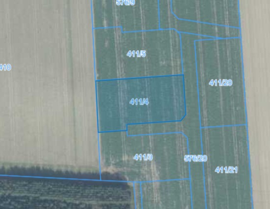 Działka | Lusówko dz. 411/4 |   0,3138 HA