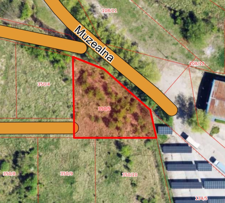 Działka |  KOLONIA BRZEZINY WIELKIE dz. 350/5 | 0,1256 ha