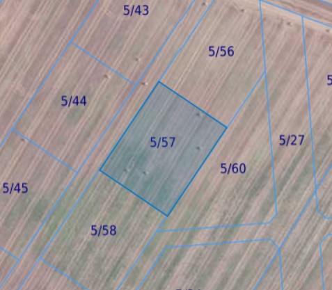 Działka | Miłocice dz. 5/57  |  0,3236 ha